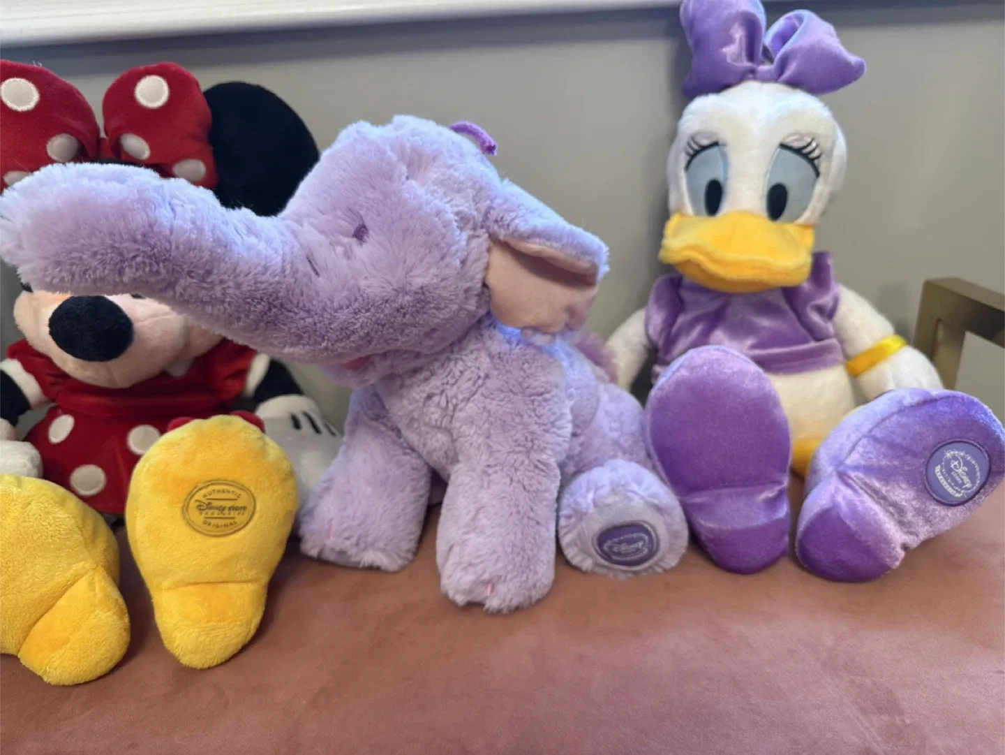 Lot of 3 mint condition classy Disney Store plushies image indicator(4)