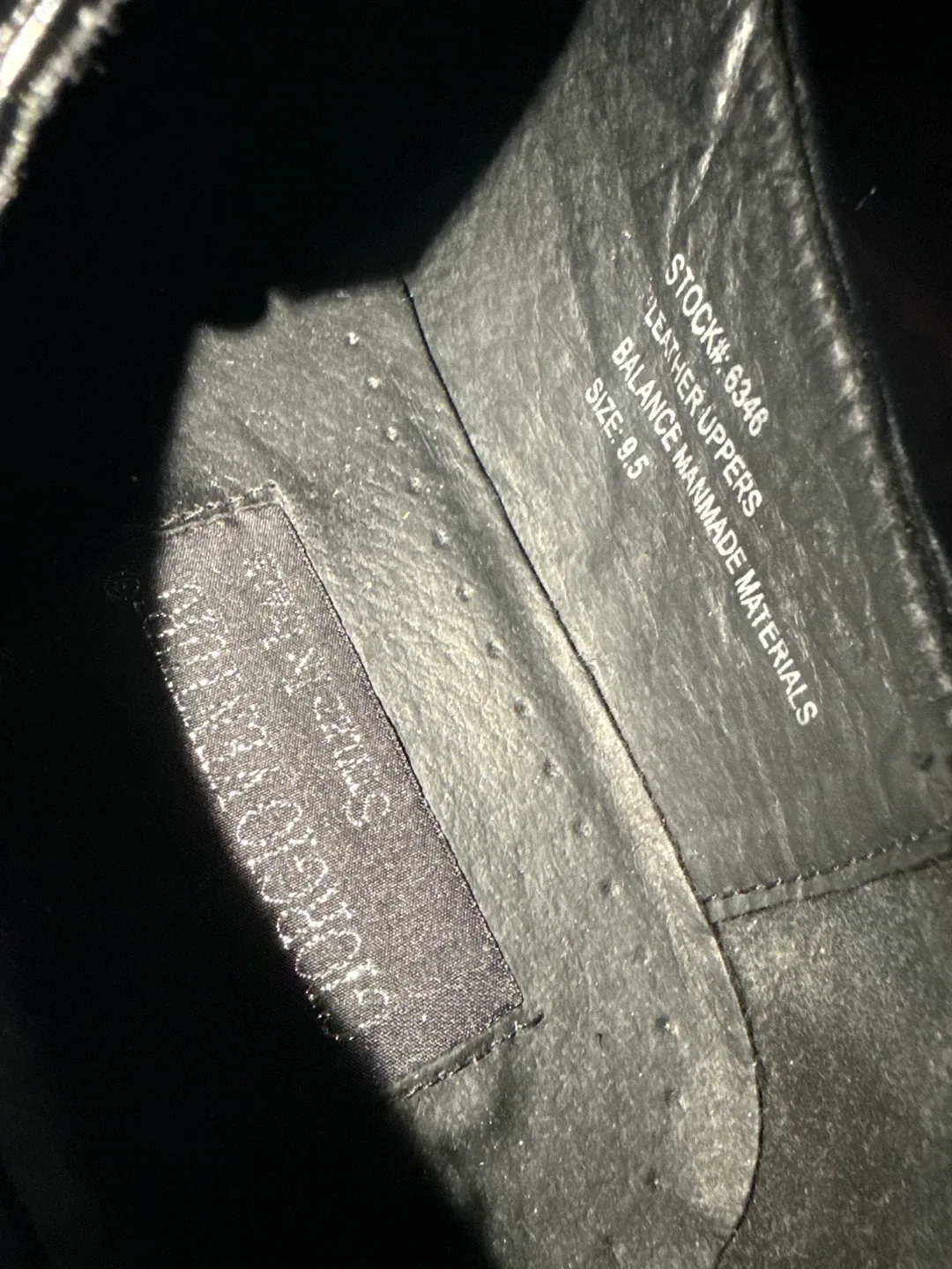 Giorgio Venturi Black Leather Shoes Size 9.5 image indicator(4)