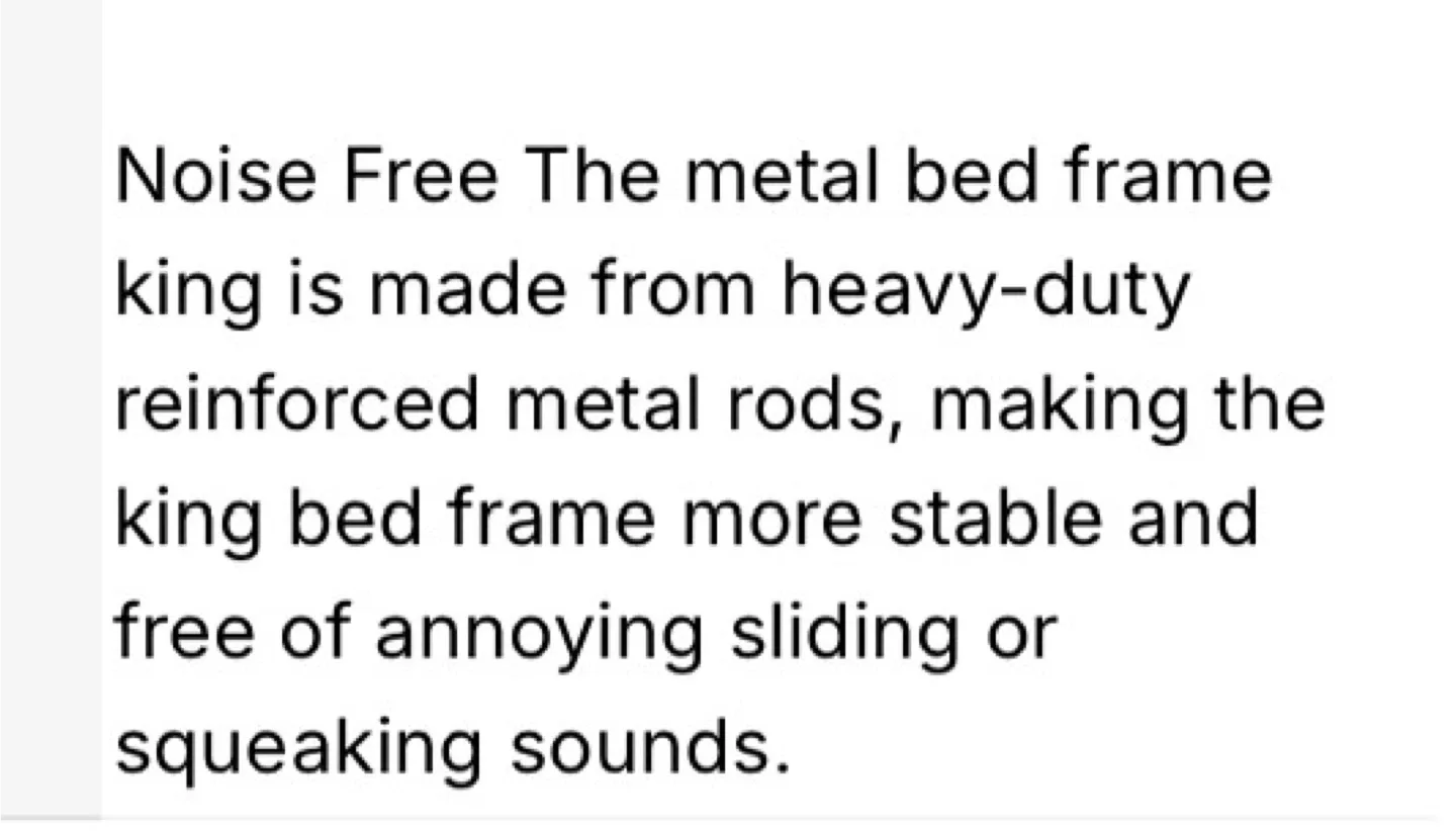 Metal Bed Frame - King Size - New in Box image indicator(4)