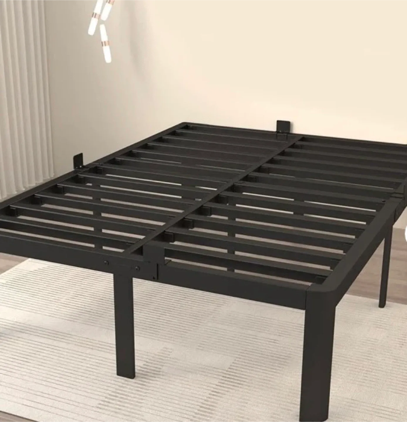 Metal Bed Frame - King Size - New in Box image indicator(3)