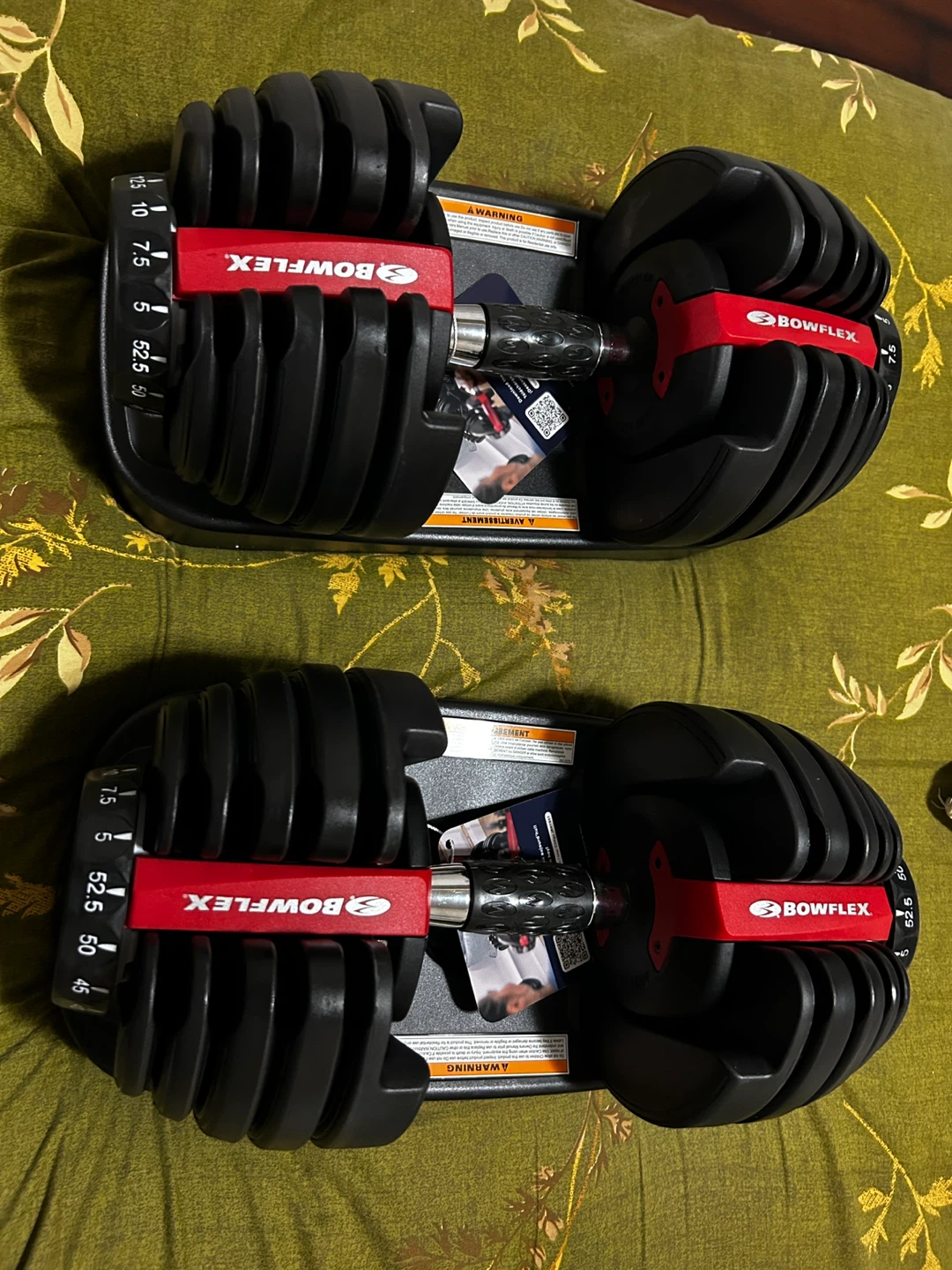 Bowflex 552 Adjustable Dumbbells  - Pair brand new - photo 2