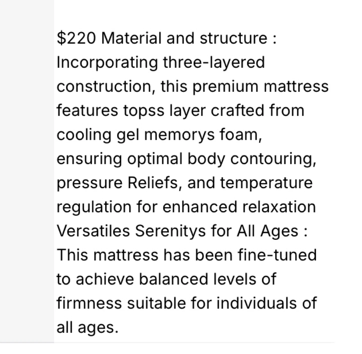 Queen. Gel Memory Foam Mattress - photo 3