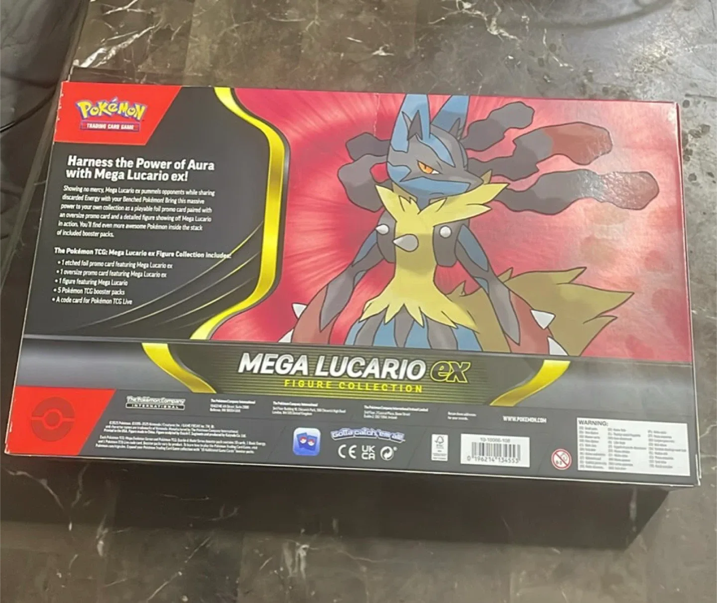 Pokemon Mega Lucario EX Figure Collection Box image indicator(2)