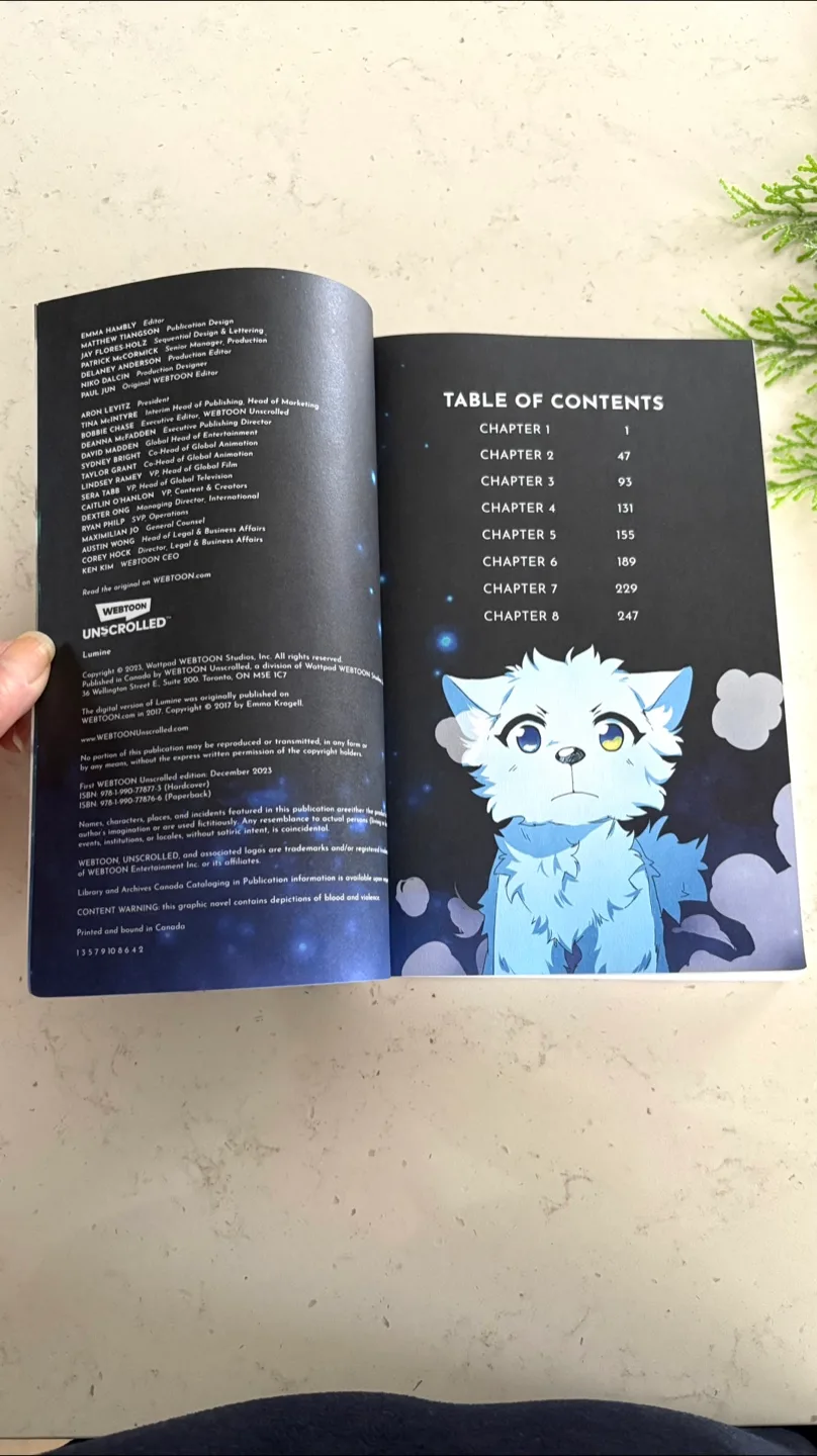 Lumine by Emma Krogell - Webtoon Unscrolled image indicator(3)