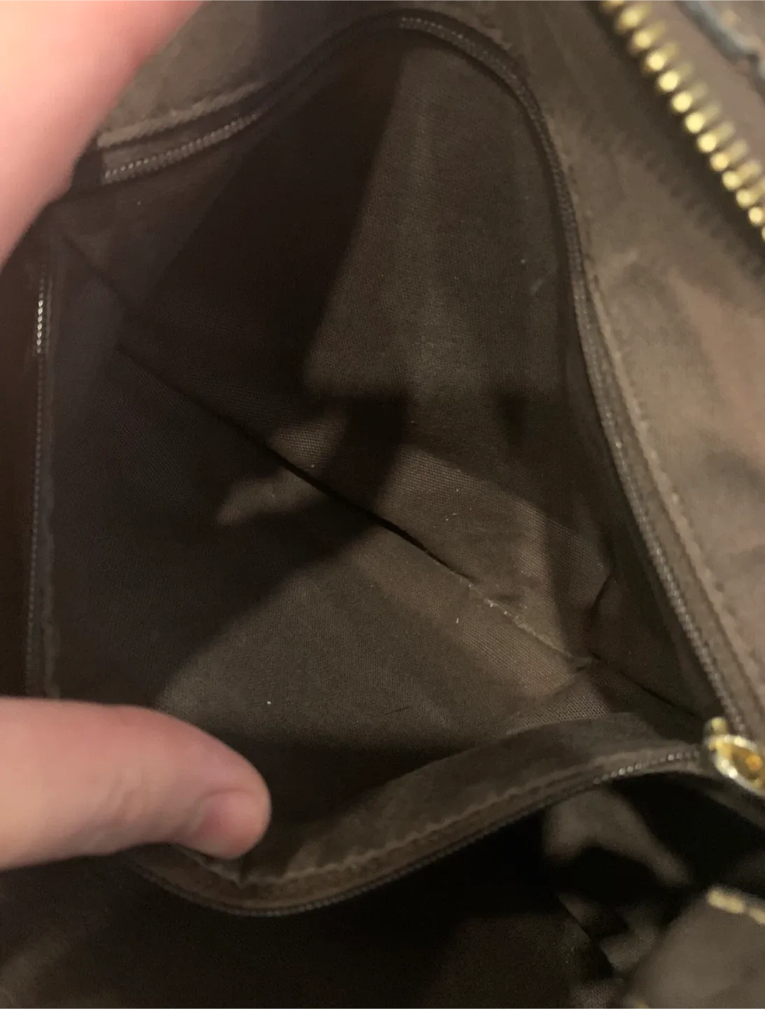 Gucci Black Canvas Handbag image indicator(7)