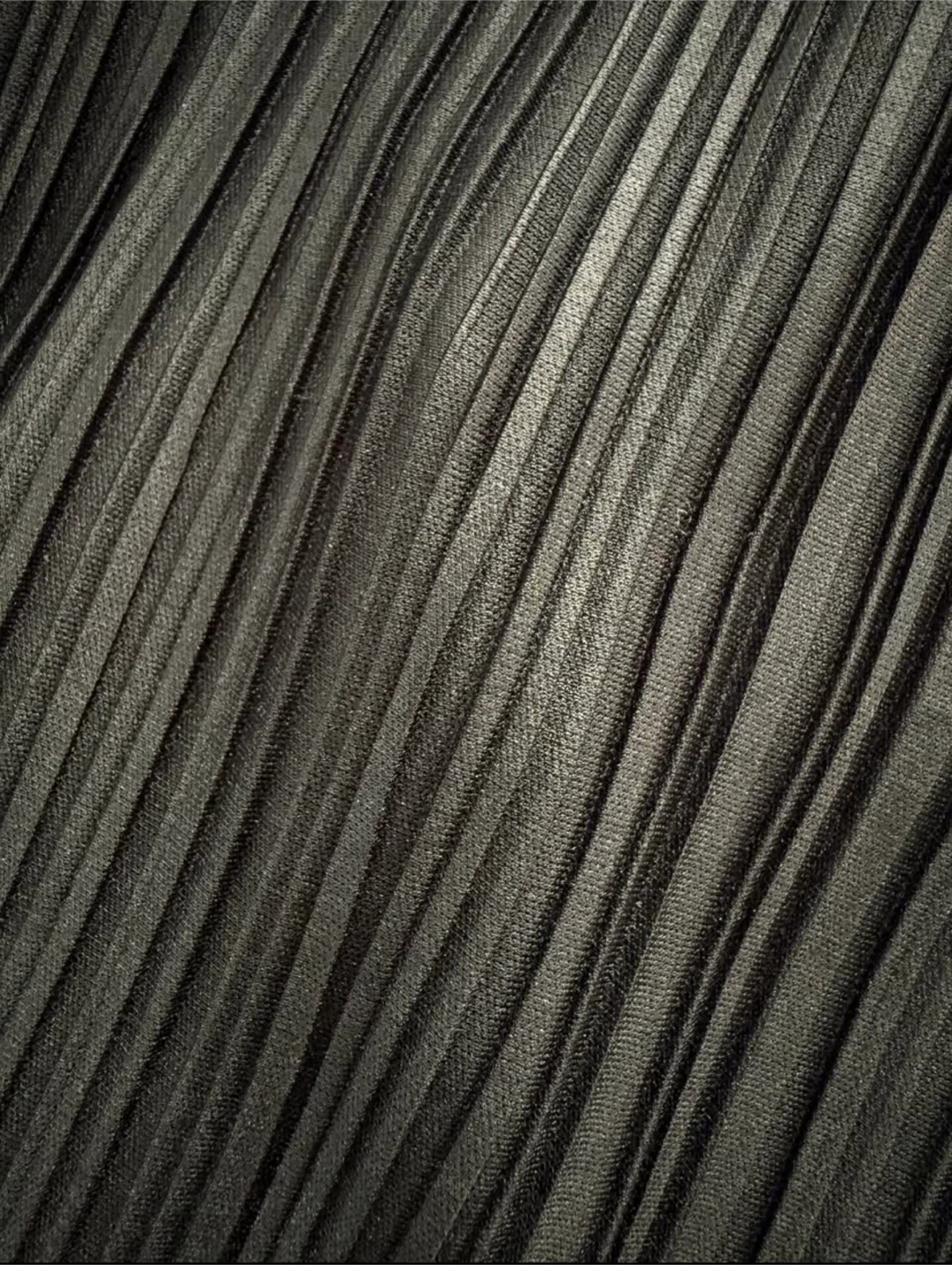 Black Pleated Halter Maxi Dress - photo 2