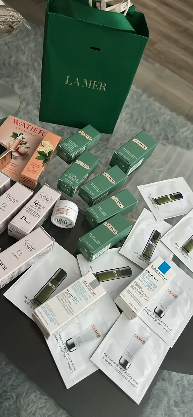 Mixed Lot of Skincare Products: La Mer, Dior, Shiseido image indicator(3)