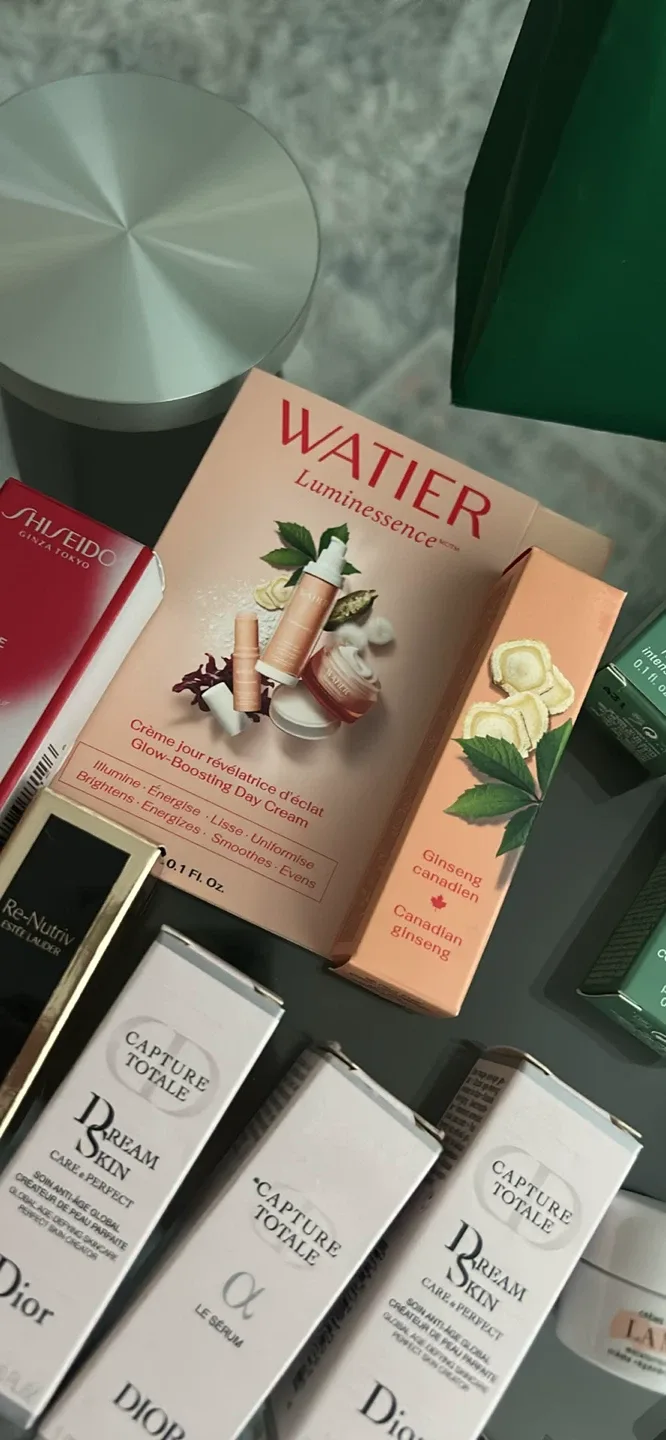 Mixed Lot of Skincare Products: La Mer, Dior, Shiseido image indicator(6)