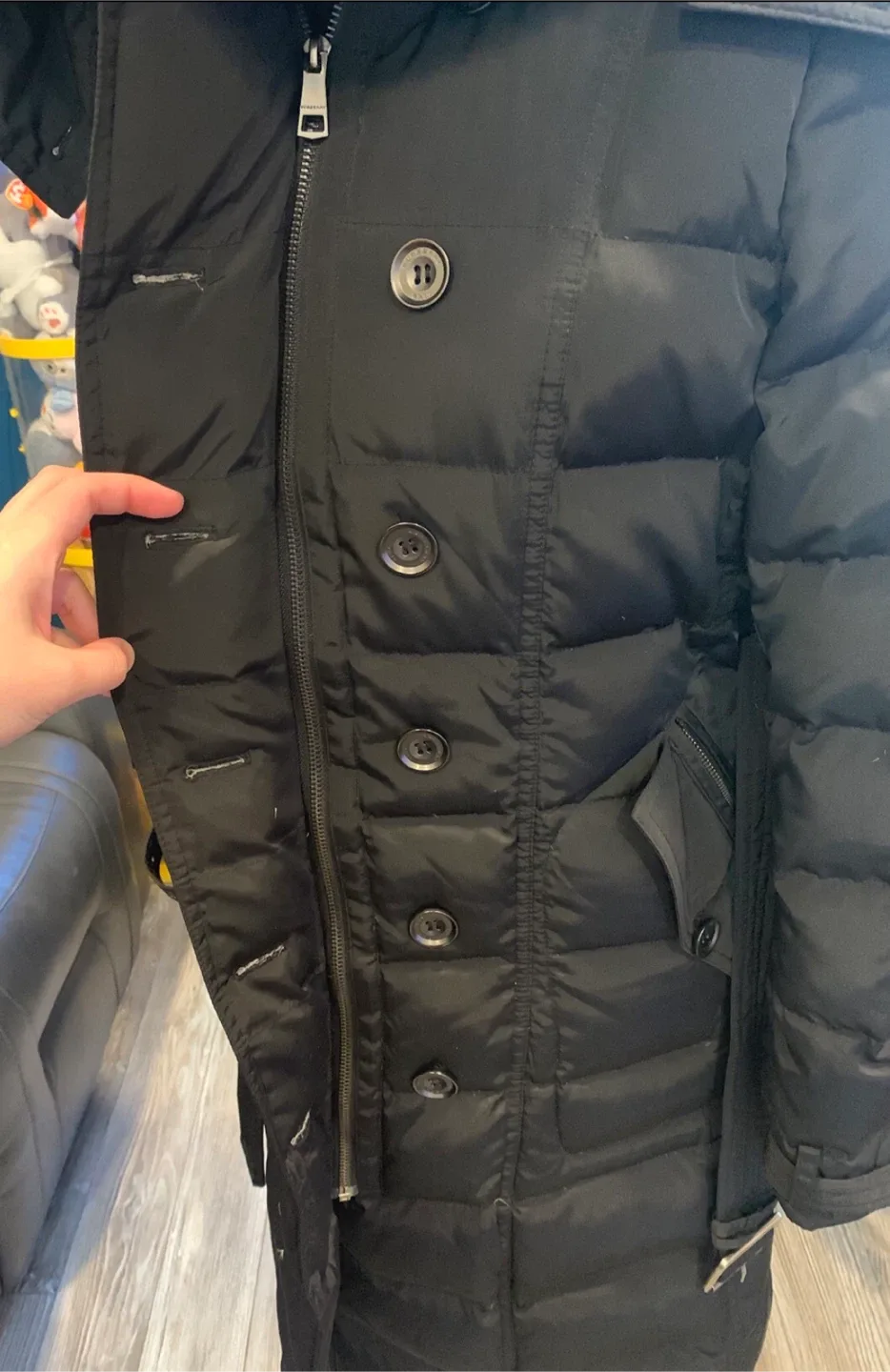 Burberry Brit Coat S/M image indicator(9)