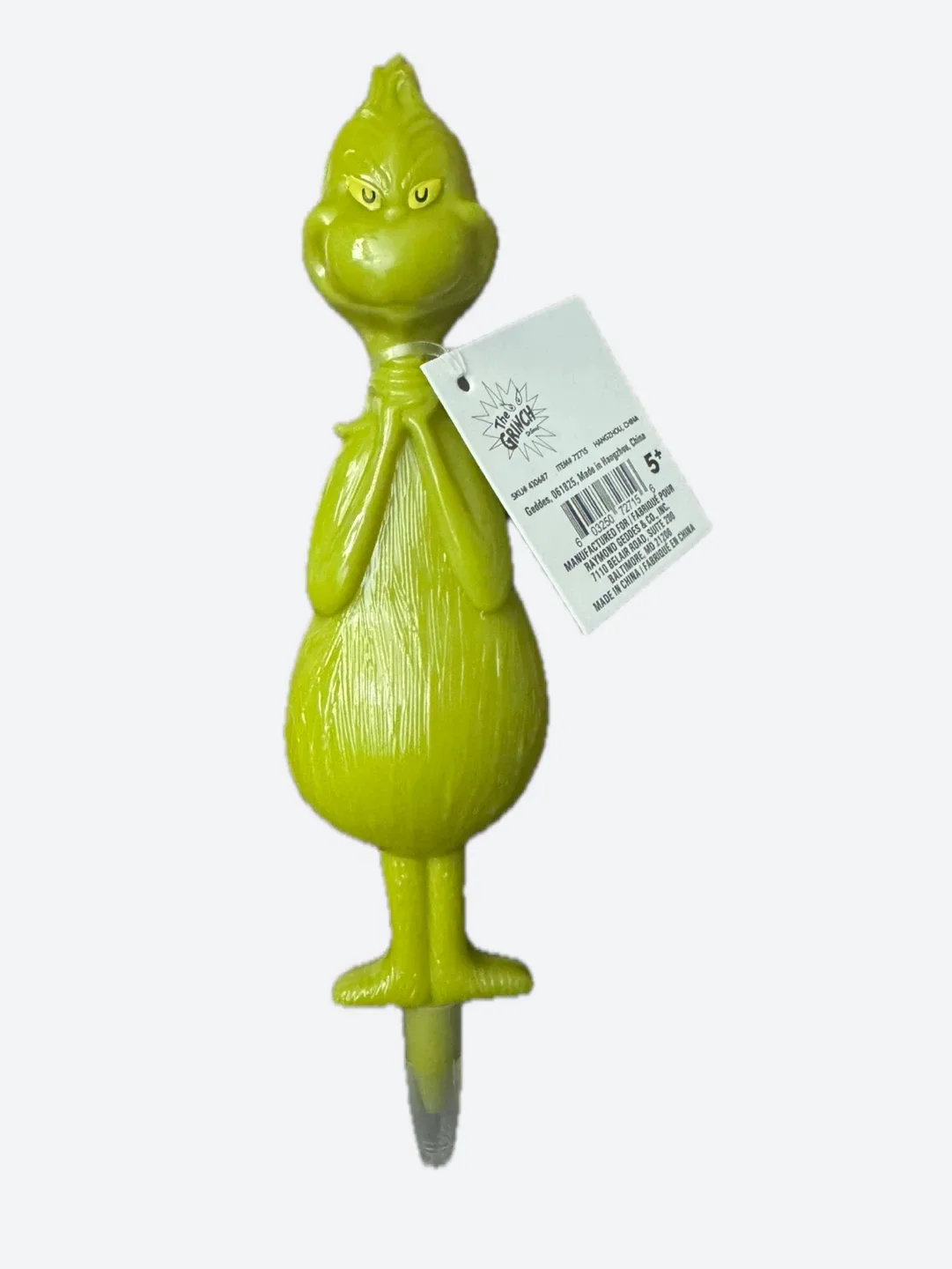 McDonald's Grinch Socks + Free  Grinch PEN image indicator(5)