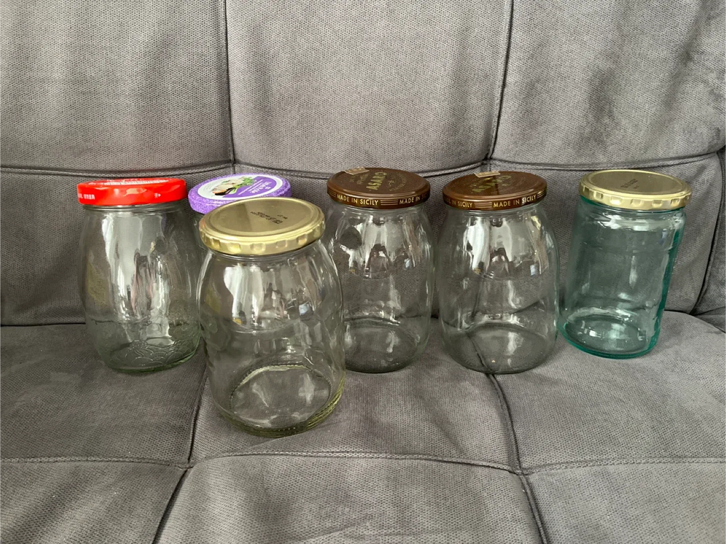 Glass Jars - Assorted Sizes