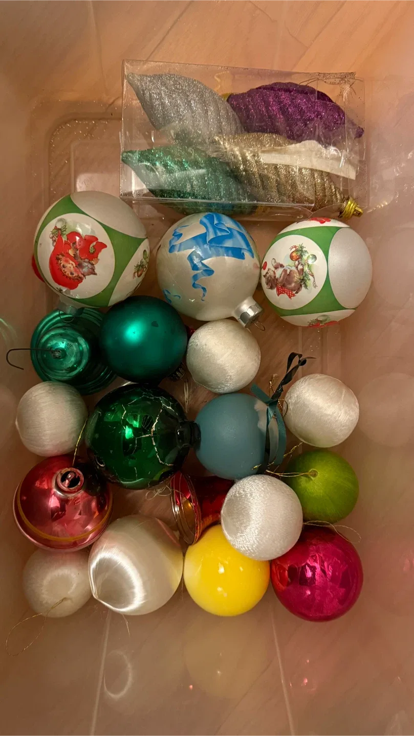Assorted Christmas Ornaments
