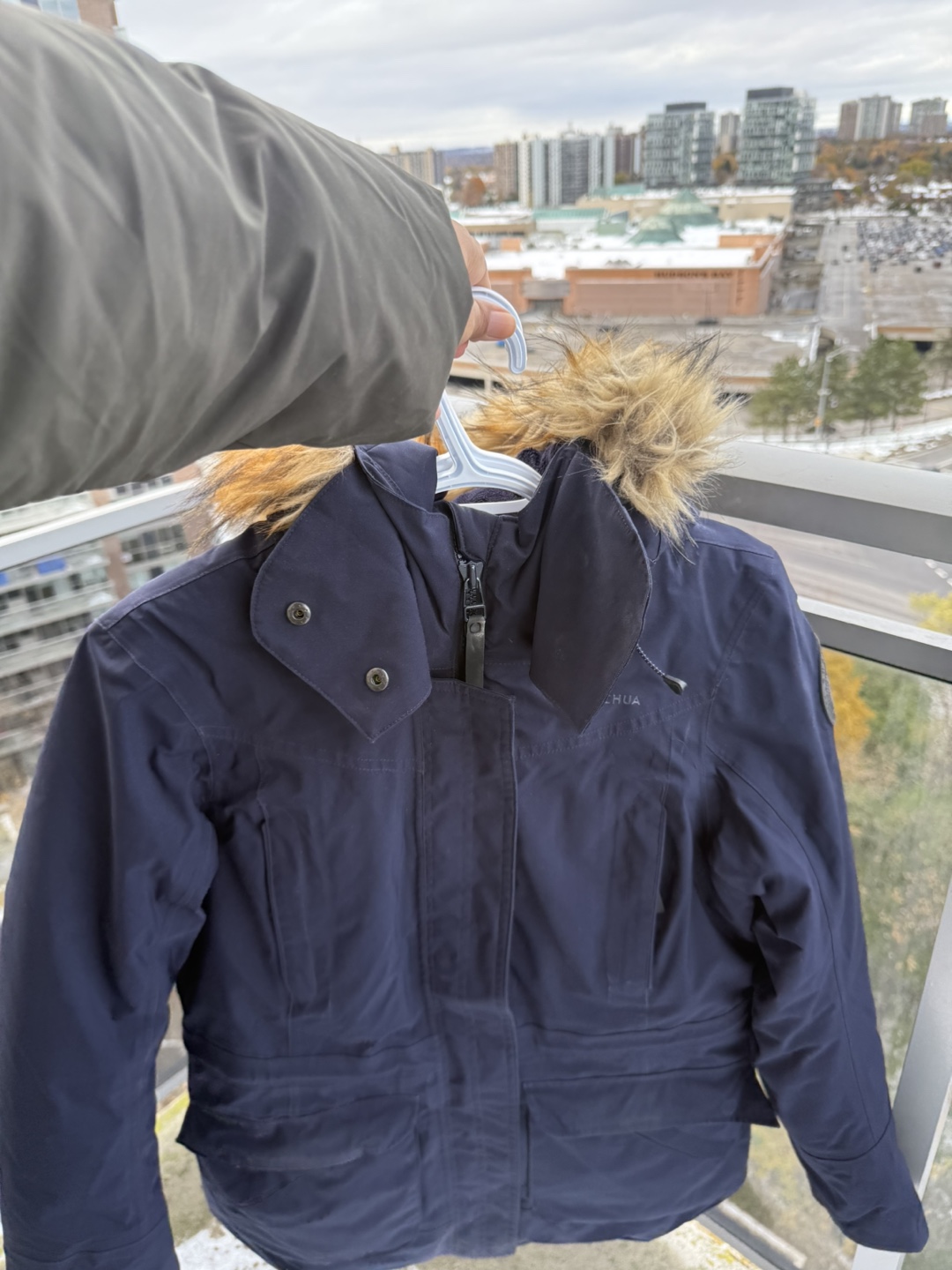 Women winter jacket Decathlon - photo 3