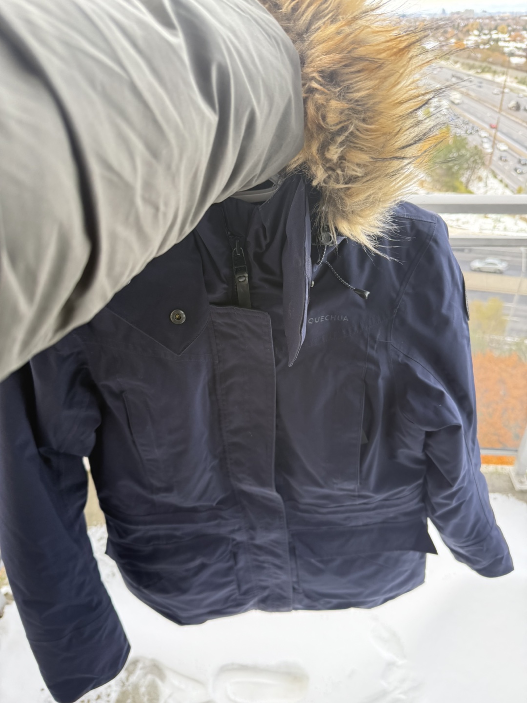 Women winter jacket Decathlon - photo 5