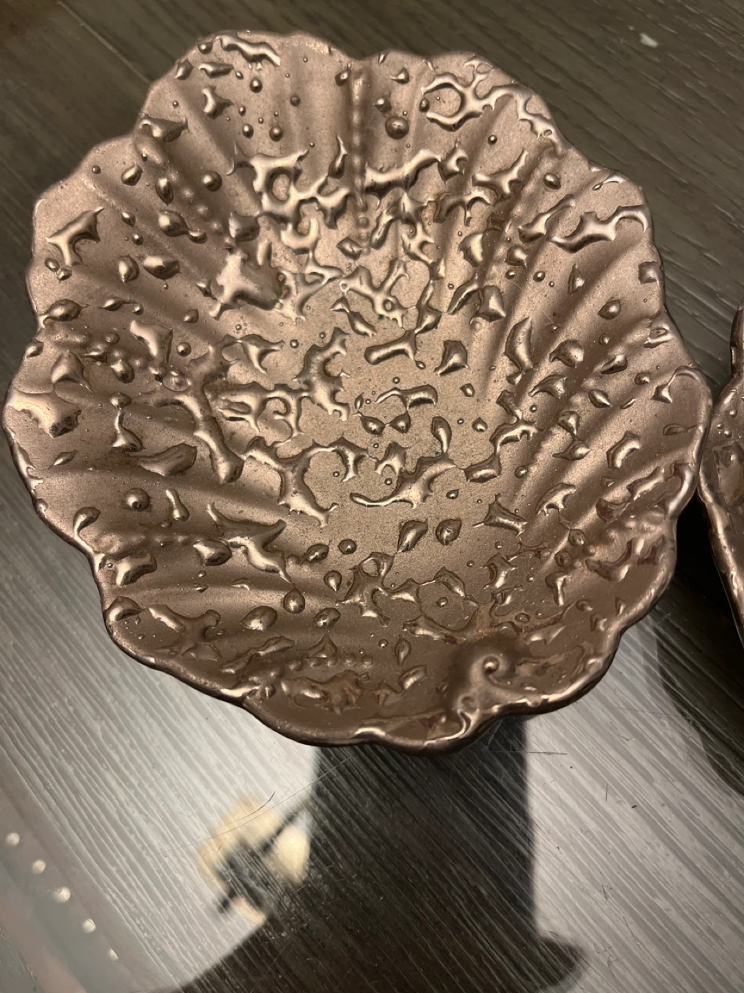 Hand Decorated Weeping Whitegold Dishes - photo 2