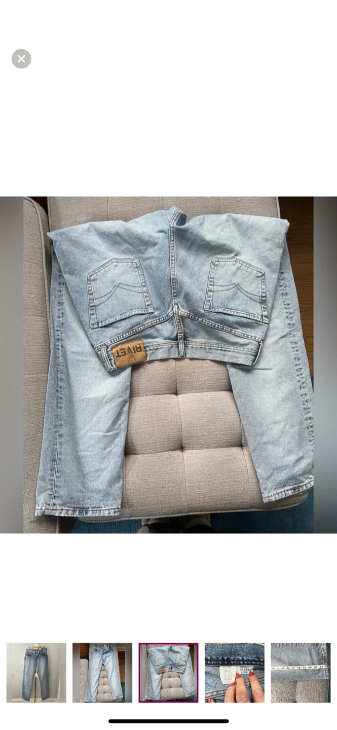 Rivet Jeans, Size 34 - photo 3