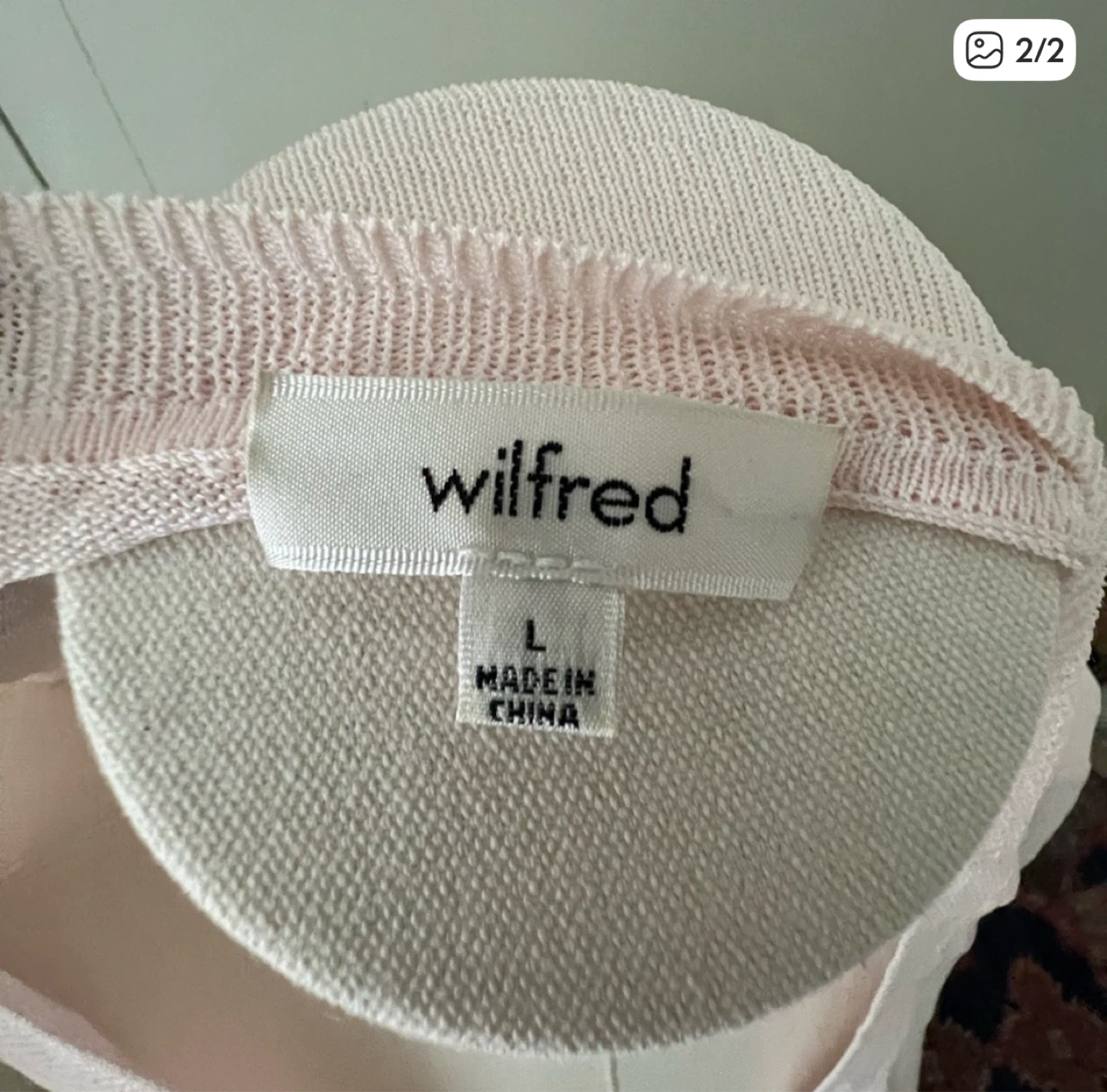 Wilfred Sweater - Size L - photo 2