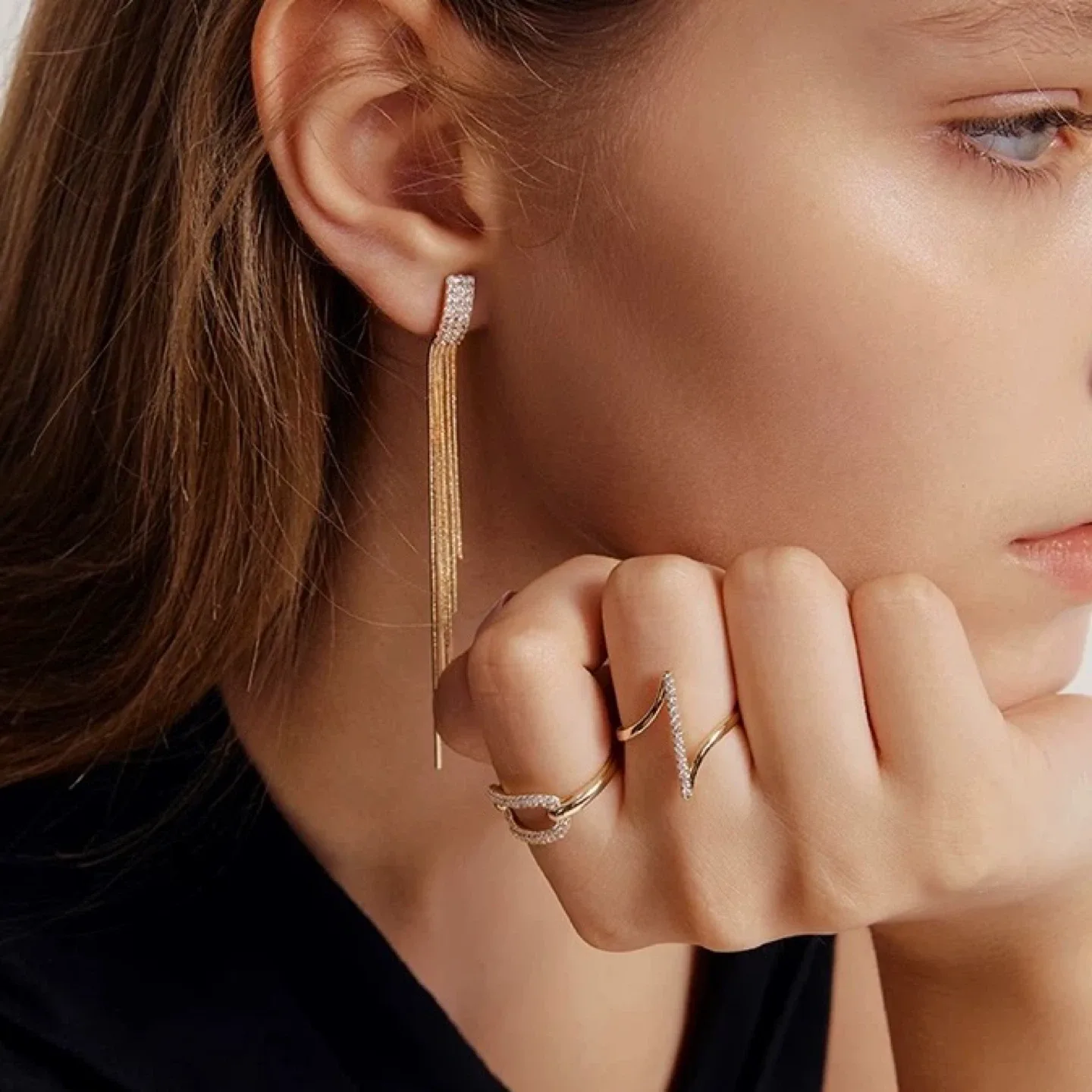 Clip on Earring (Only one) image indicator(2)