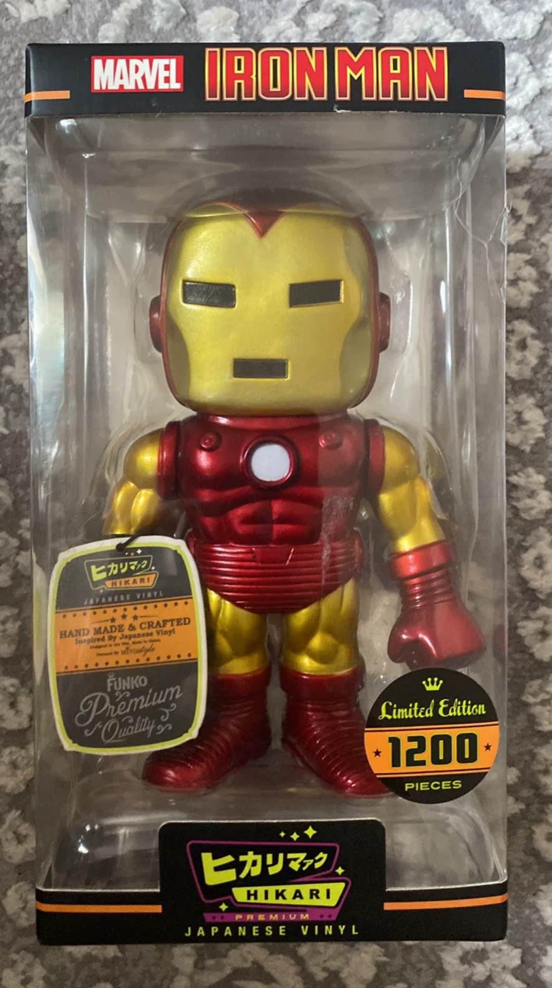 Limited Edition Funko Hikari Marvel Iron Man Vinyl Figure