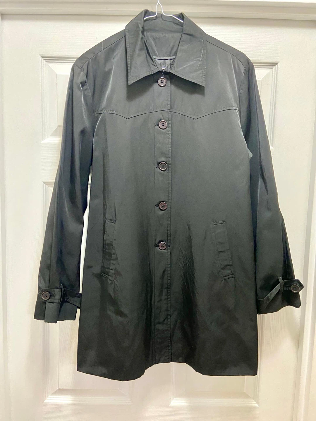 Black Trench Coat - photo 2