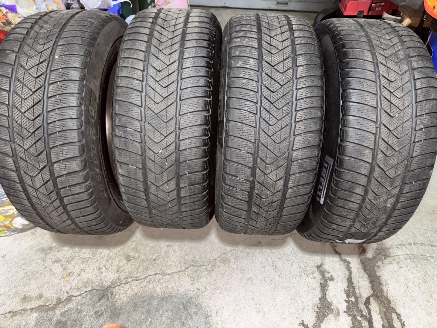 BMW 265/50 R19 Winter Tires on Rims - Set of 4 - photo 2