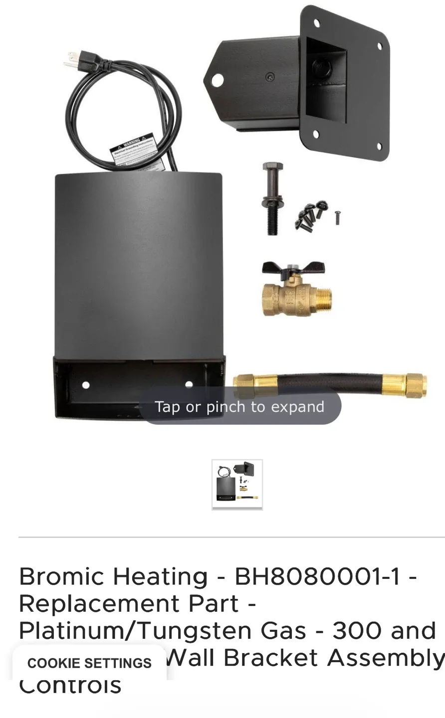 Bromic Heating BH8080001-1 Replacement Part - NEW thumbnail