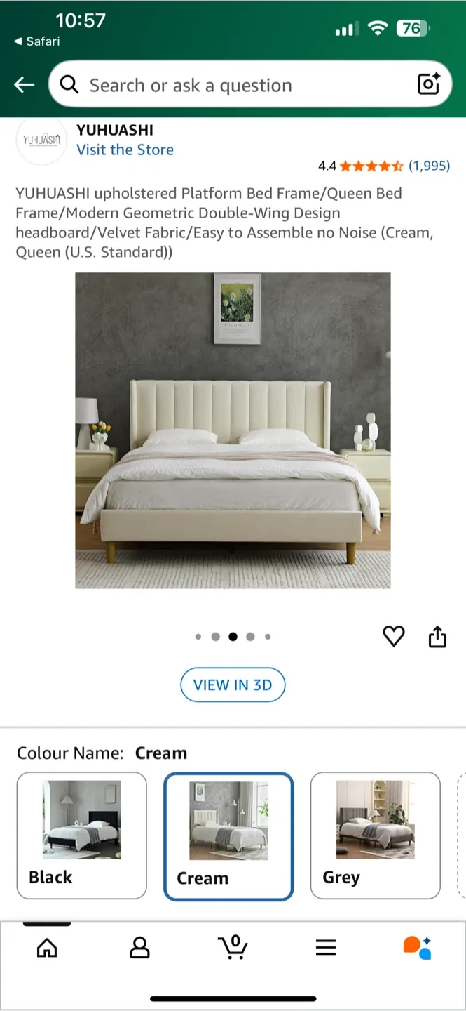 Queen Bed Frame (New) image indicator(4)