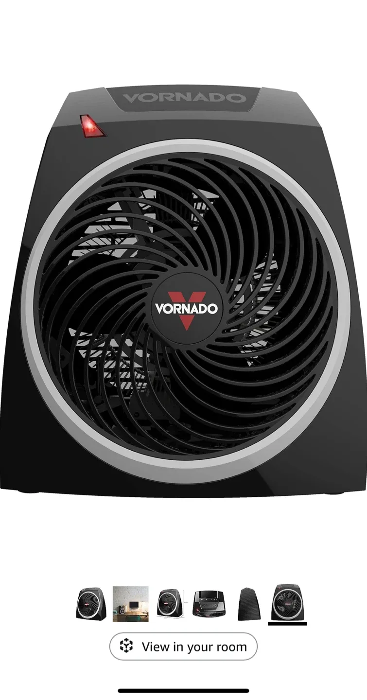 Vornado AVH10 Vortex Heater - Black thumbnail