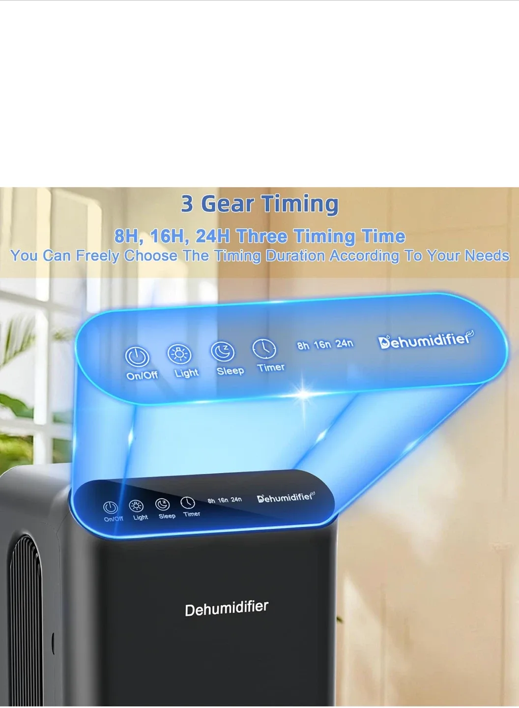 Dehumidifier with Activated Carbon Filter image indicator(5)