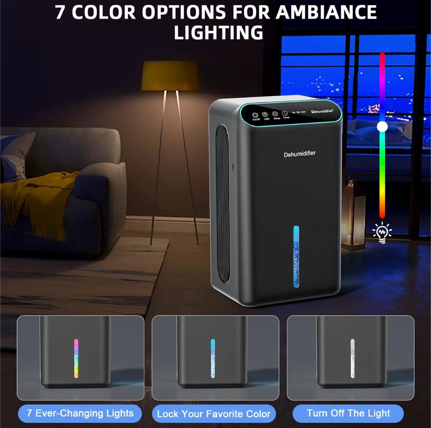 Dehumidifier with Activated Carbon Filter image indicator(7)