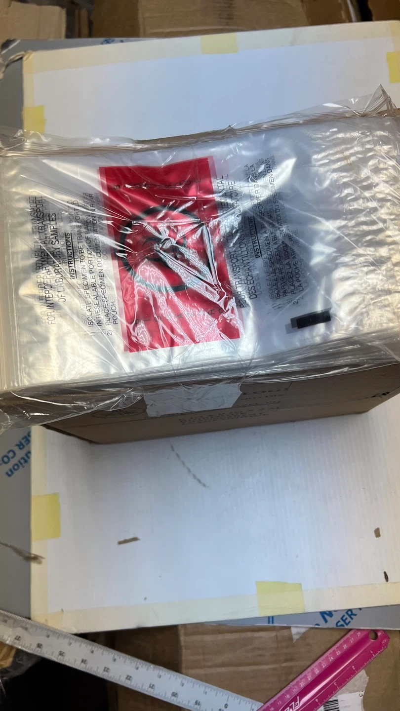 BioNuclear Diagnostic Sacs 6x9in New