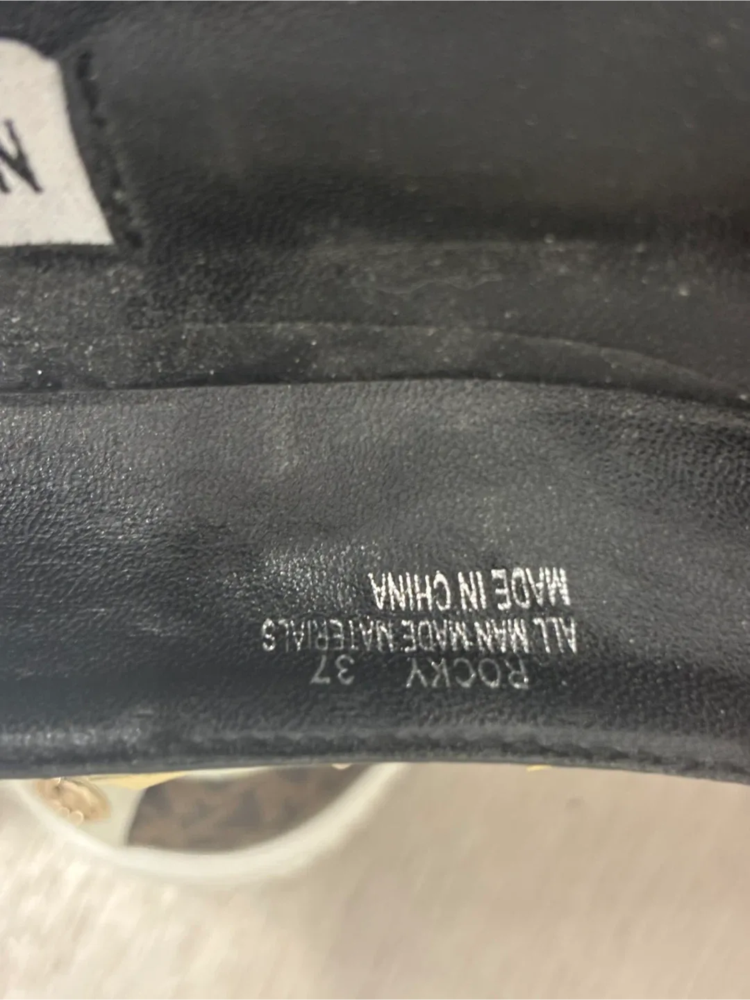 Steve Madden Rocky Studded Black Flats - Size 7 image indicator(5)