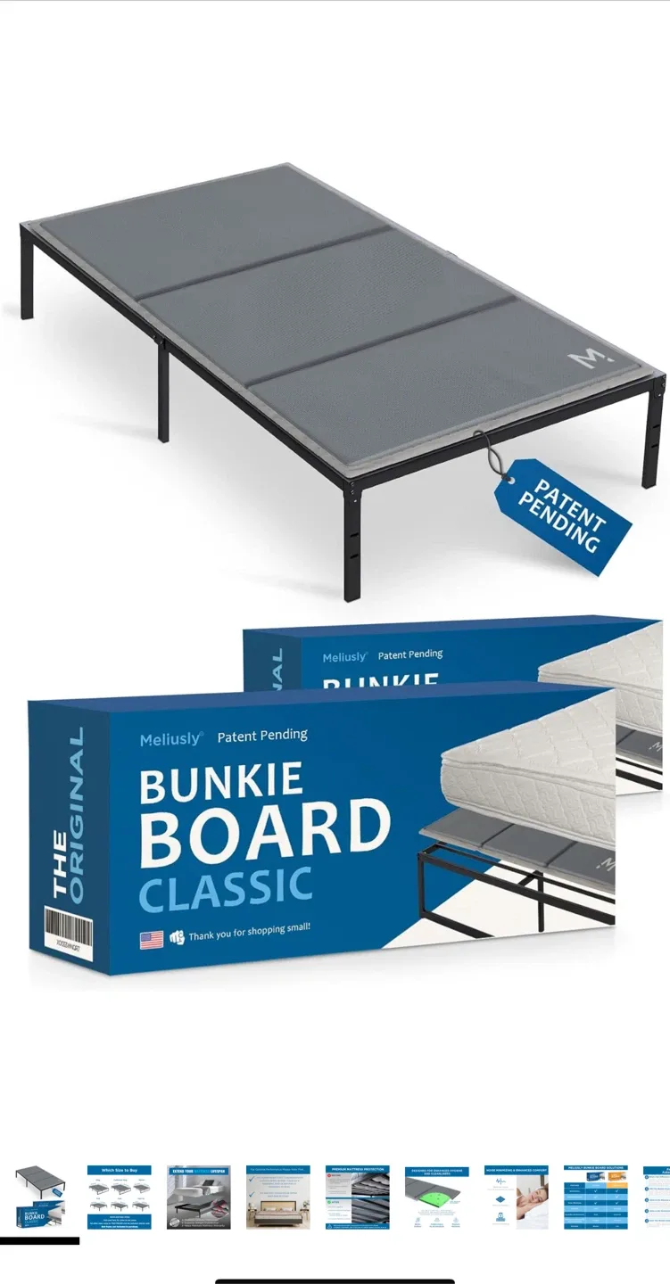 Melliusly Bunkie Board - Mattress Support