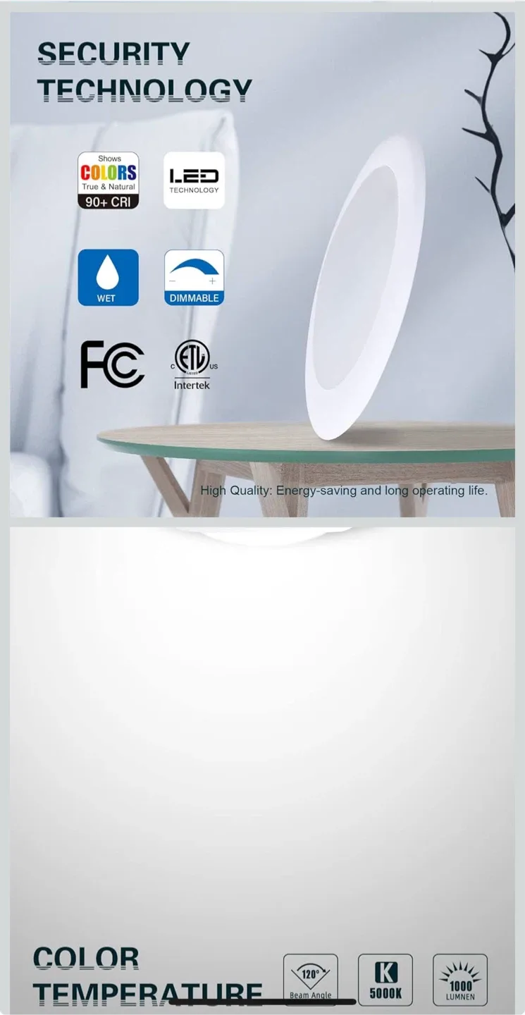 LED Recessed Ceiling Light - Dimmable image indicator(2)