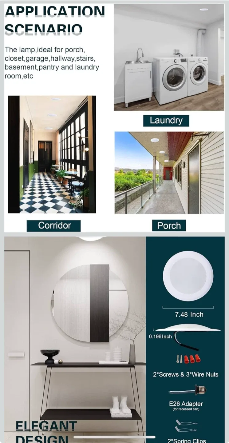 LED Recessed Ceiling Light - Dimmable image indicator(4)