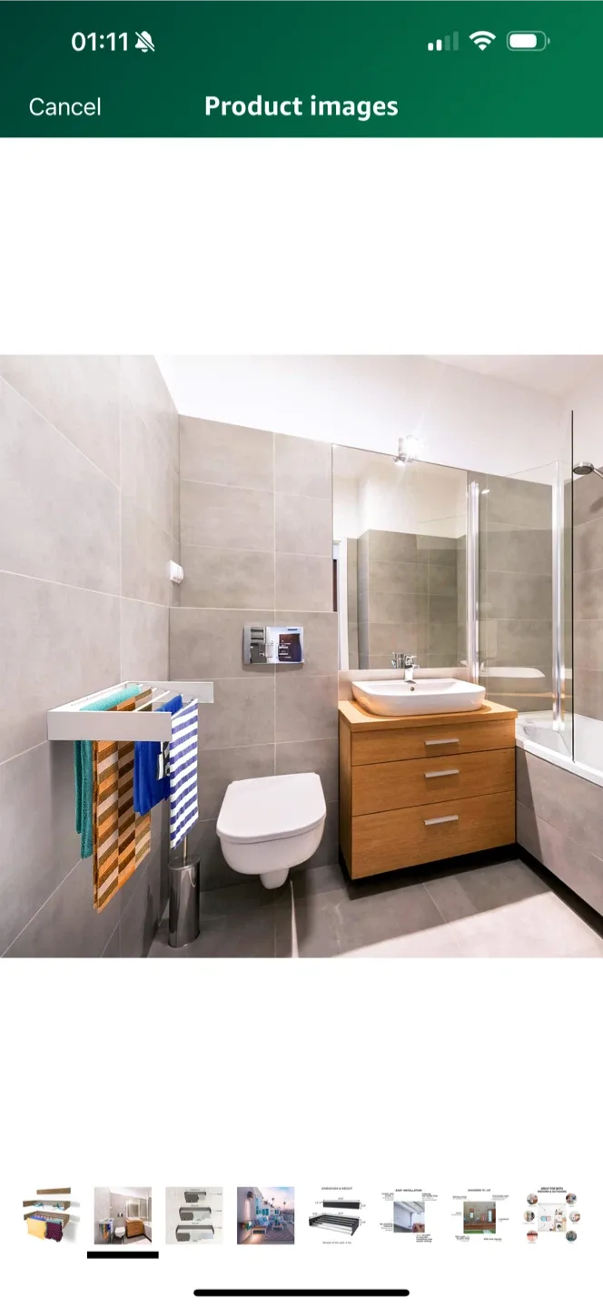 Wall Mounted Clothes Drying Rack image indicator(2)