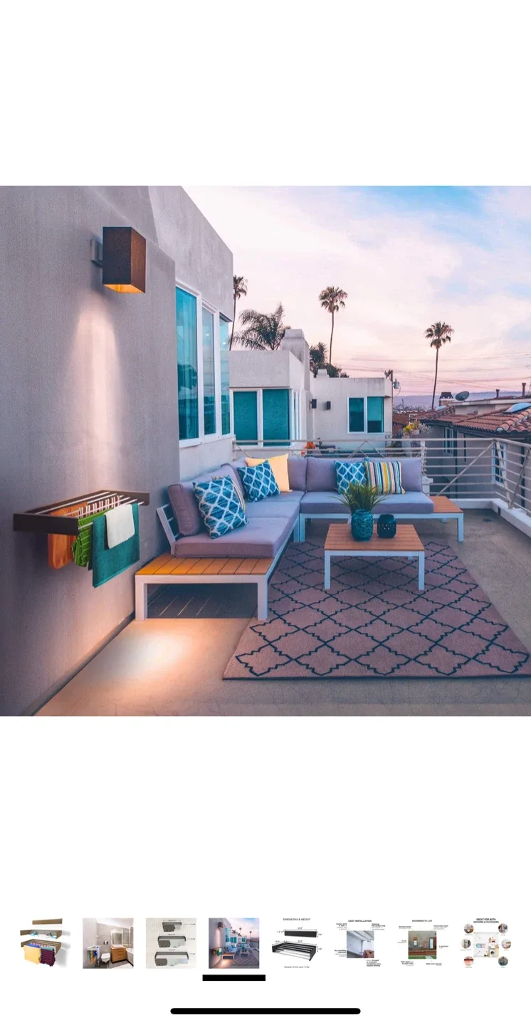 Wall Mounted Clothes Drying Rack image indicator(5)