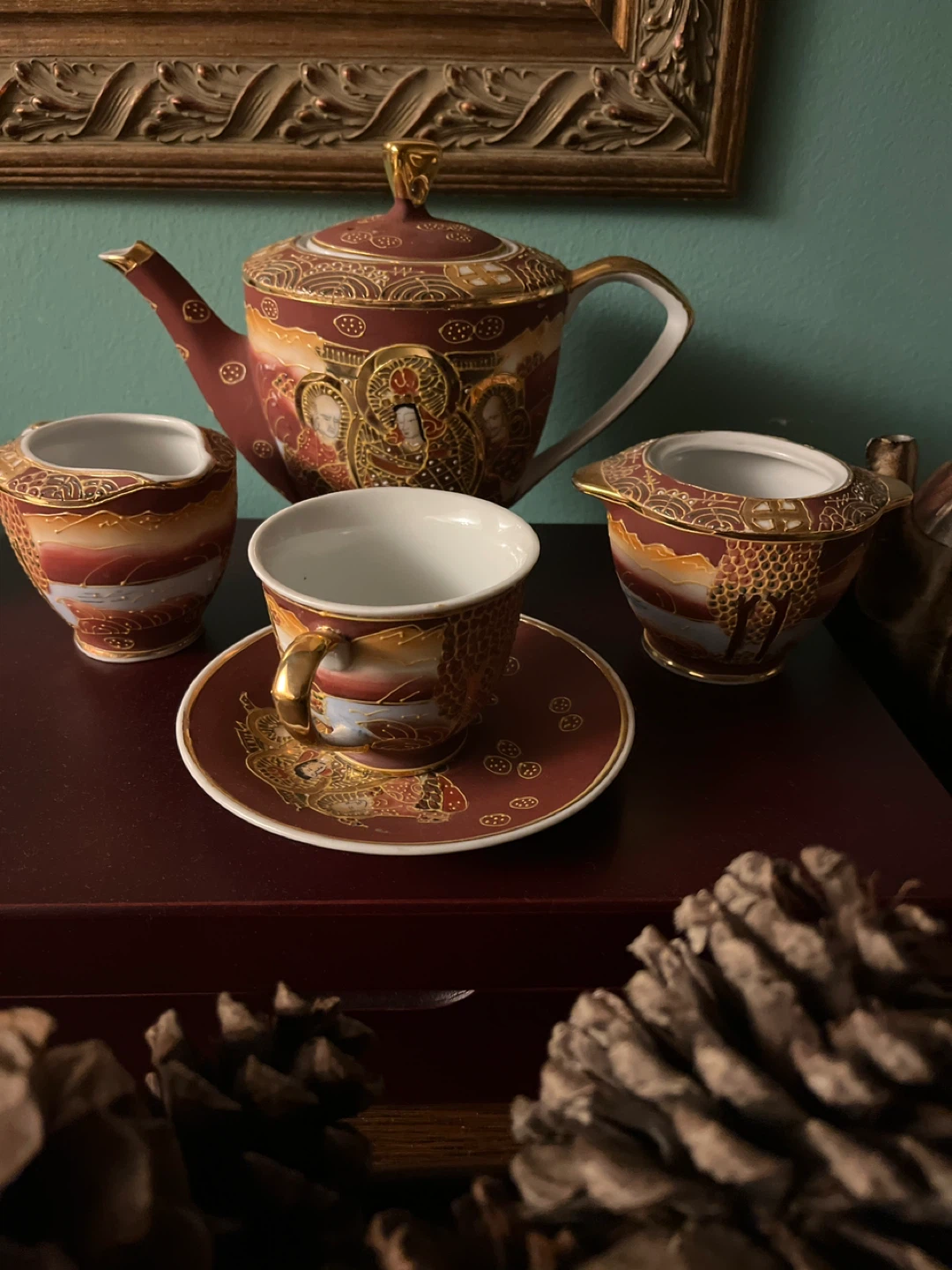 Vintage Japanese Tea Set