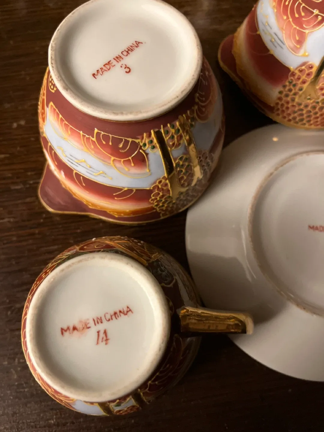 Vintage Japanese Tea Set image indicator(9)