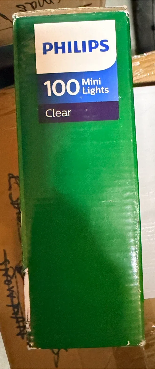 Philips 100 Mini Clear Lights - Indoor/Outdoor image indicator(2)