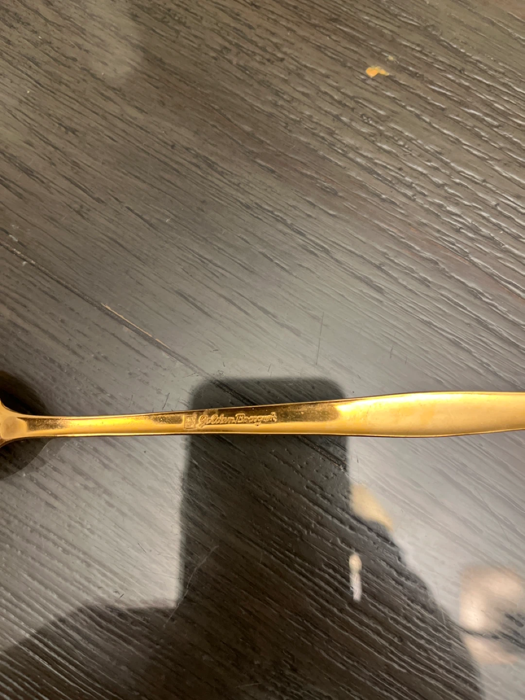 Golden Bouquet Gold-Plated Teaspoons (Set of 7) - photo 5