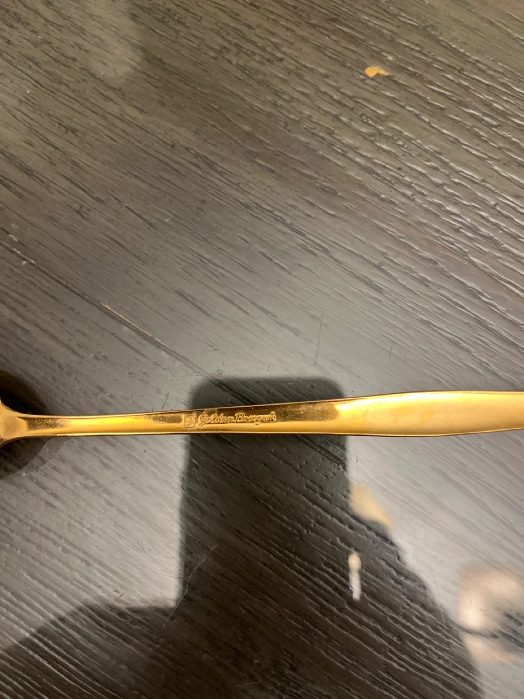 Golden Bouquet Gold-Plated Teaspoons (Set of 7) image indicator(5)