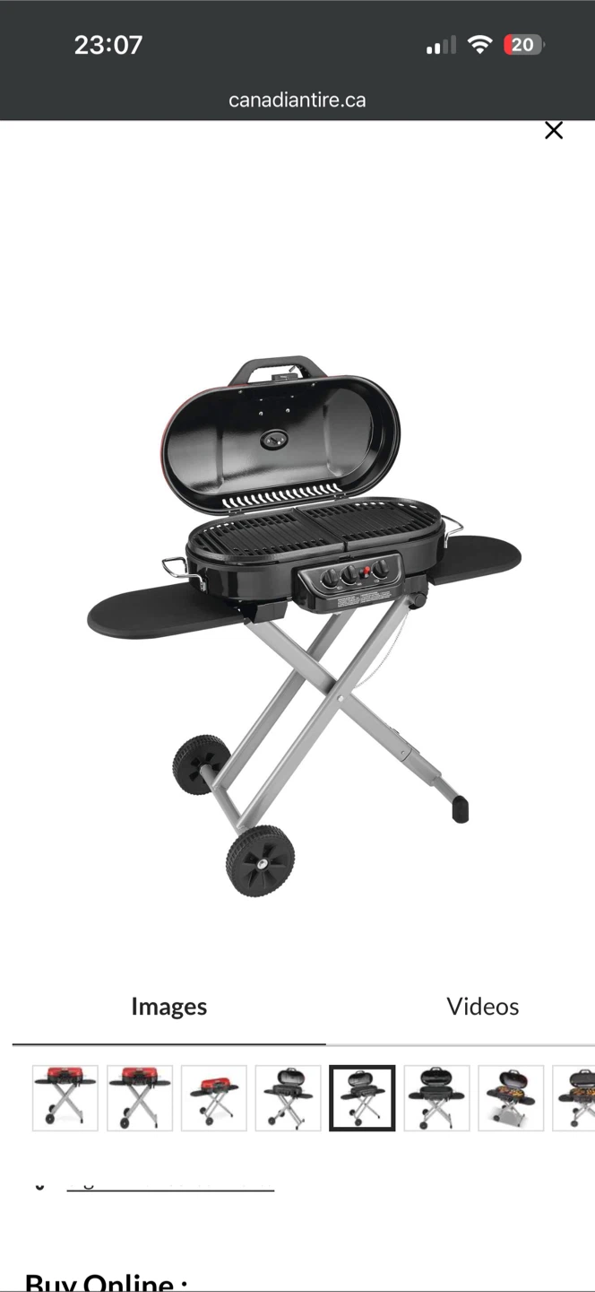 Coleman Burner Gas BBQ - Portable Grill - photo 2