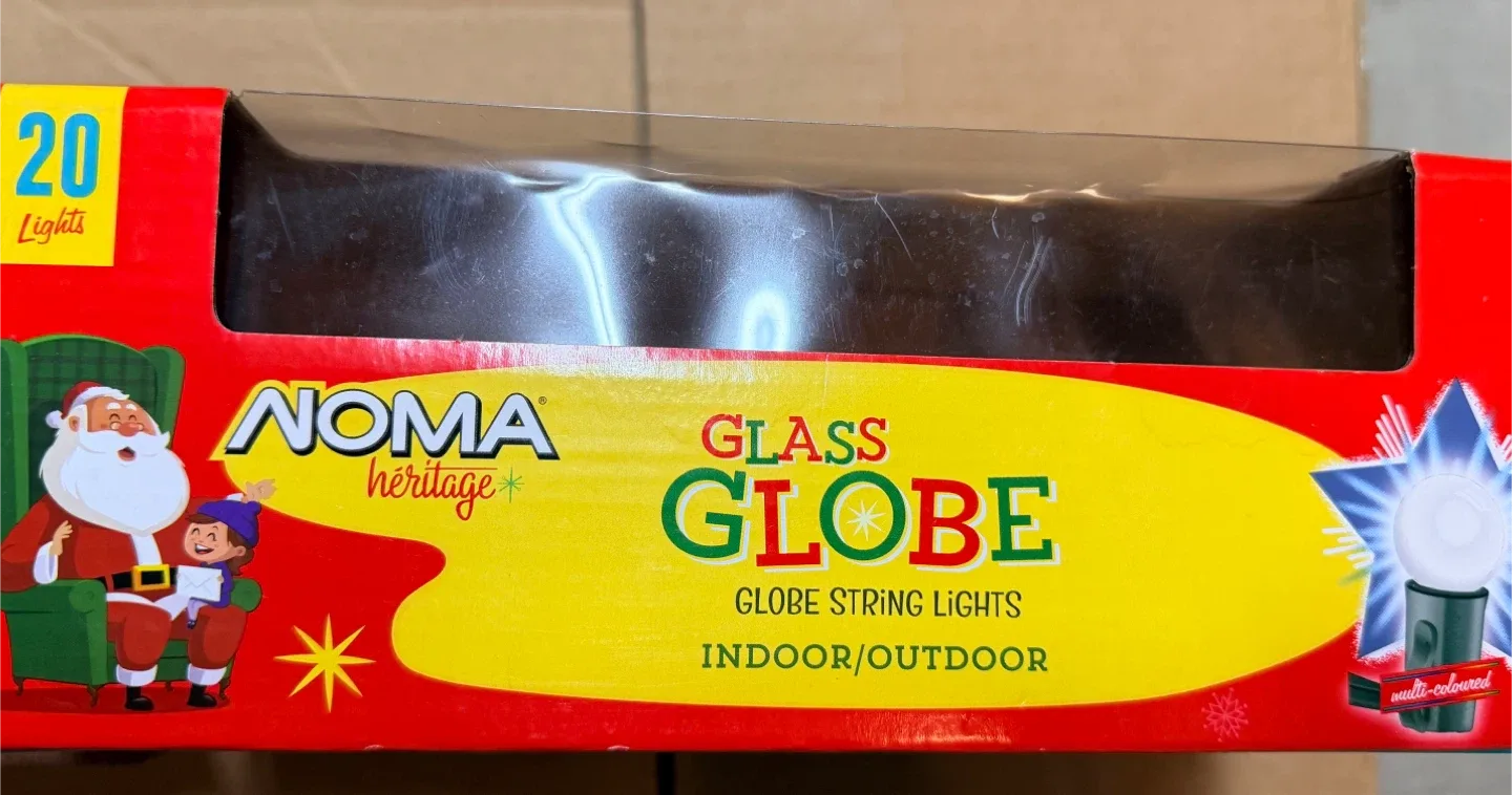 Noma Heritage Glass Globe String Lights - 20 Lights(3 units) image indicator(3)