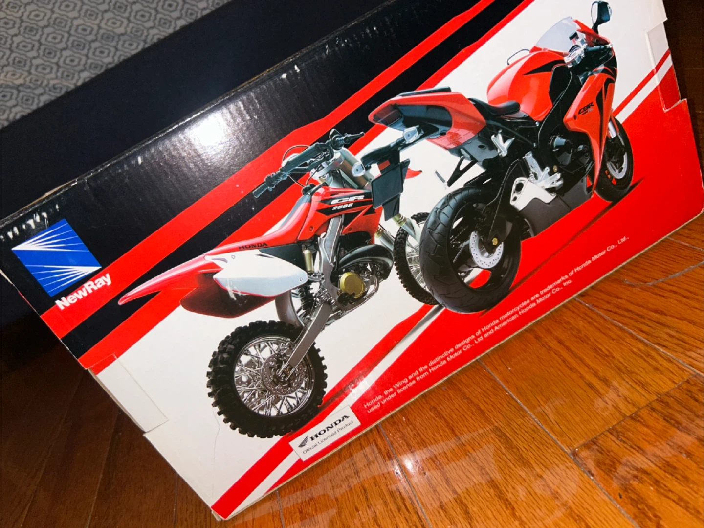 NewRay Honda CRF450R & KTM 350 SX-F Die-Cast Motorcycles - photo 2