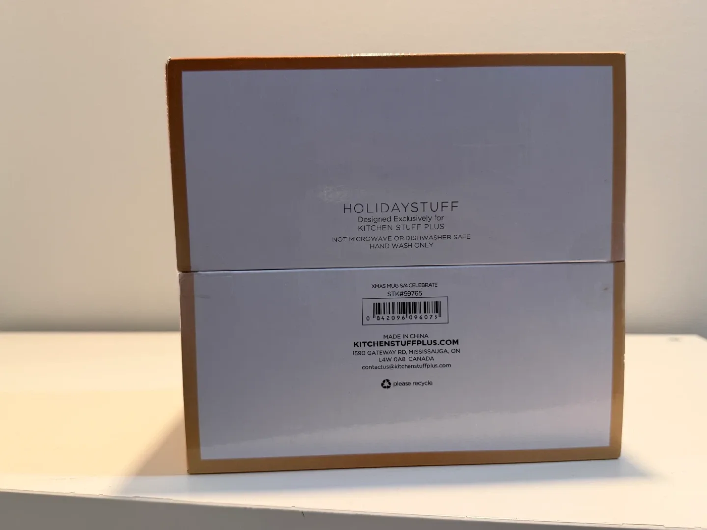 Holiday Stuff Celebrate Porcelain Mugs - Set of 4 image indicator(2)