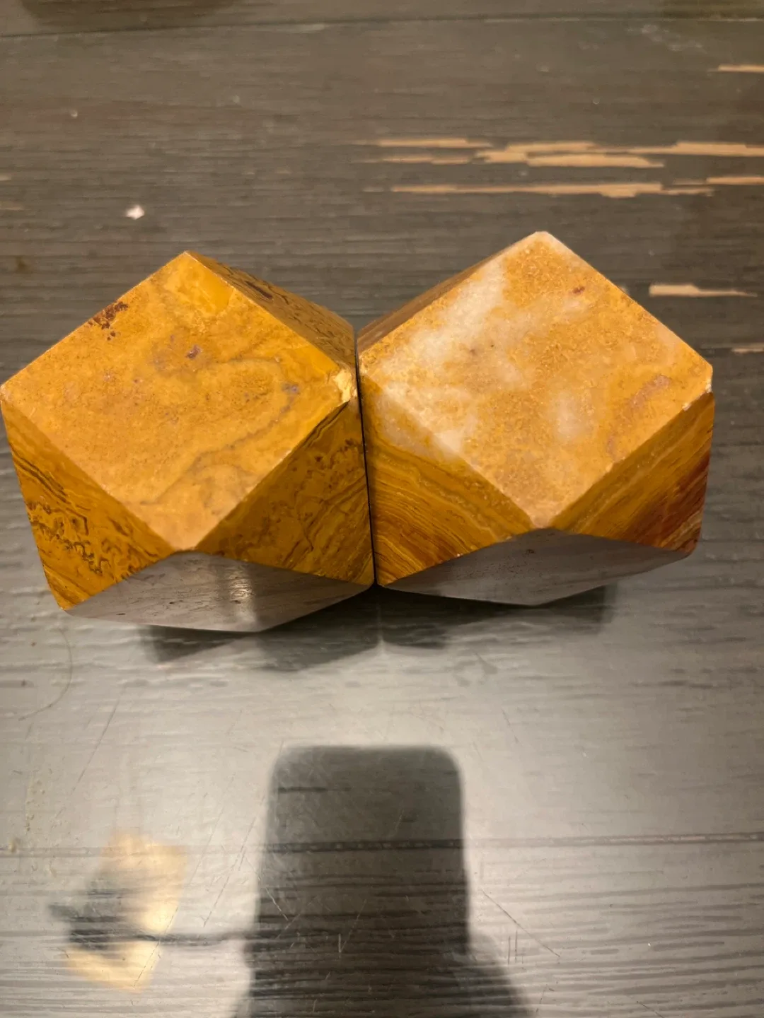 Two Decorative Stone Dodecahedrons image indicator(4)