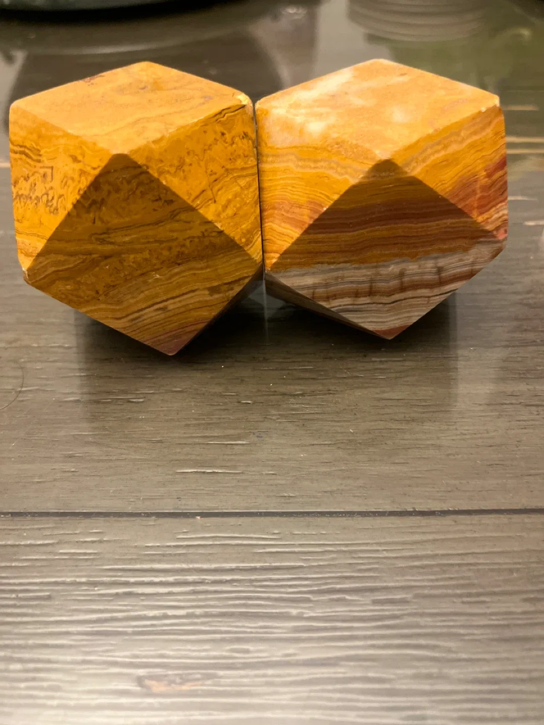 Two Decorative Stone Dodecahedrons image indicator(5)