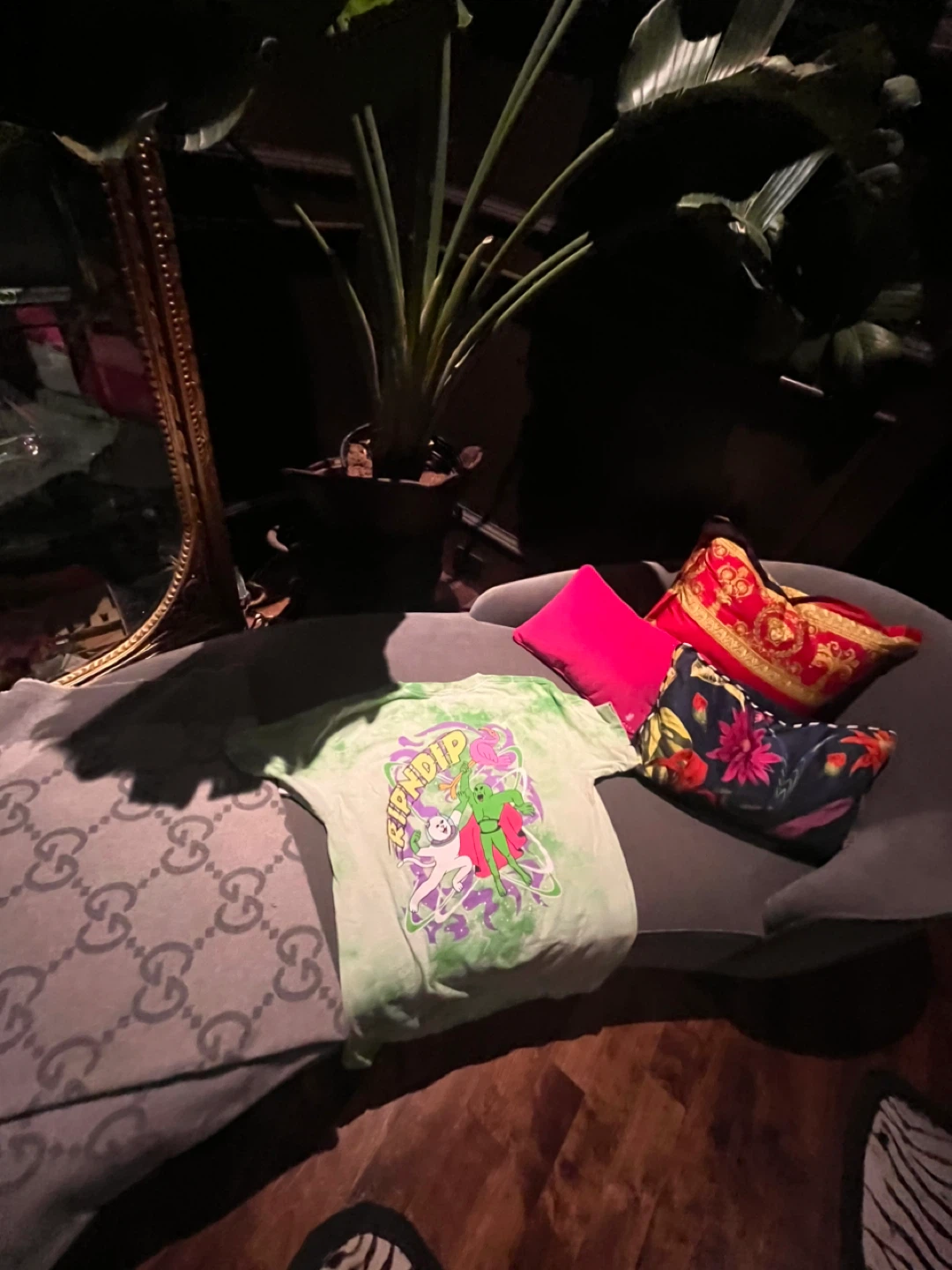 Ripndip Green Tie Dye T-Shirt - photo 4