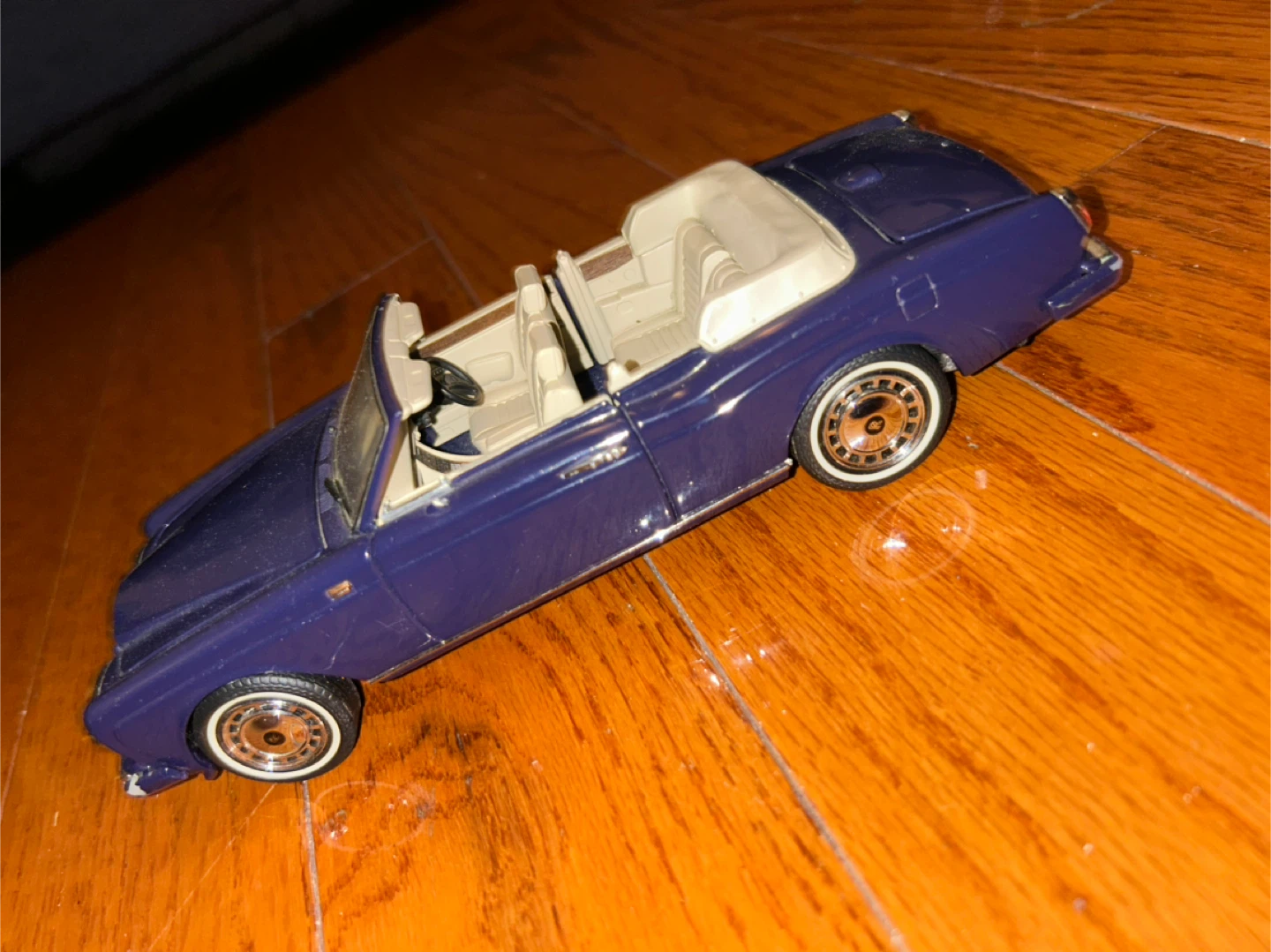 Vintage Rolls Royce Corniche Convertible Diecast Car - photo 2
